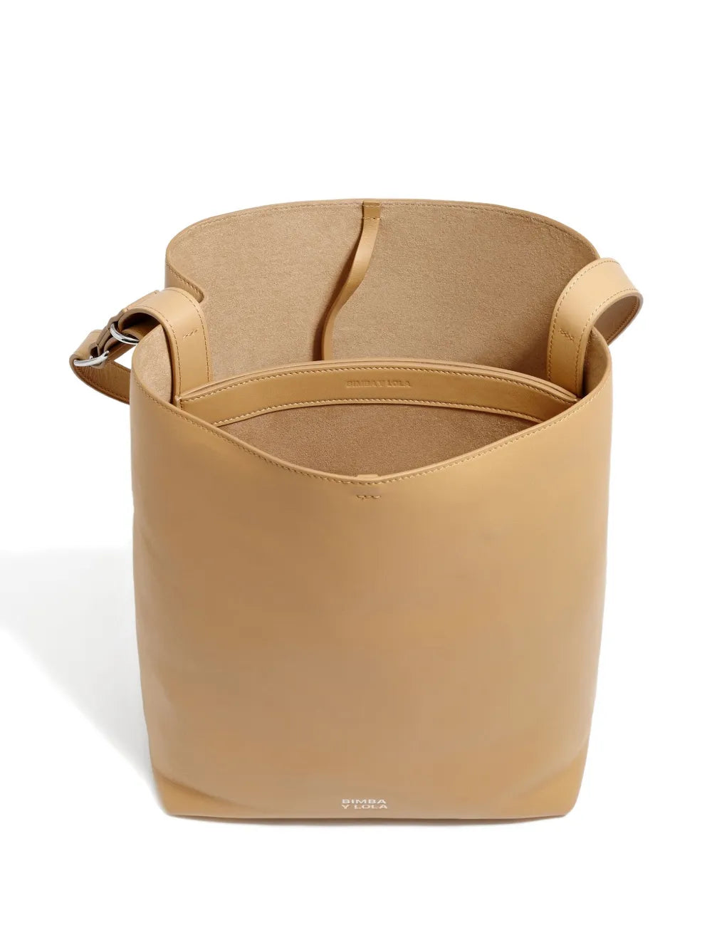 Bimba y Lolalarge Carlino leather shoulder bag