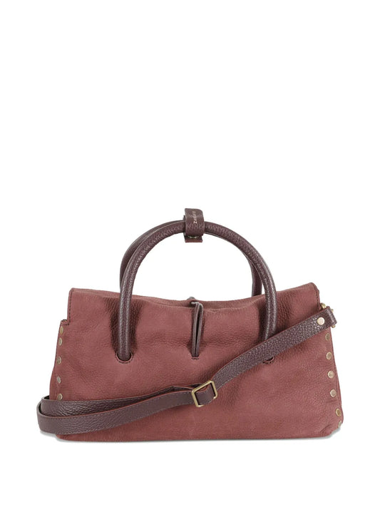Zanellatodouble-handle leather tote bag