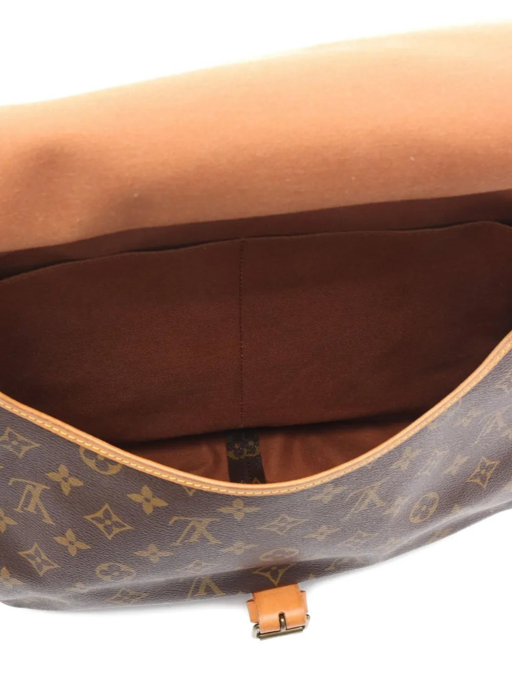 Pre-OwnedLouis Vuitton Pre-Owned1987 Saumur 35 monogram shoulder bag