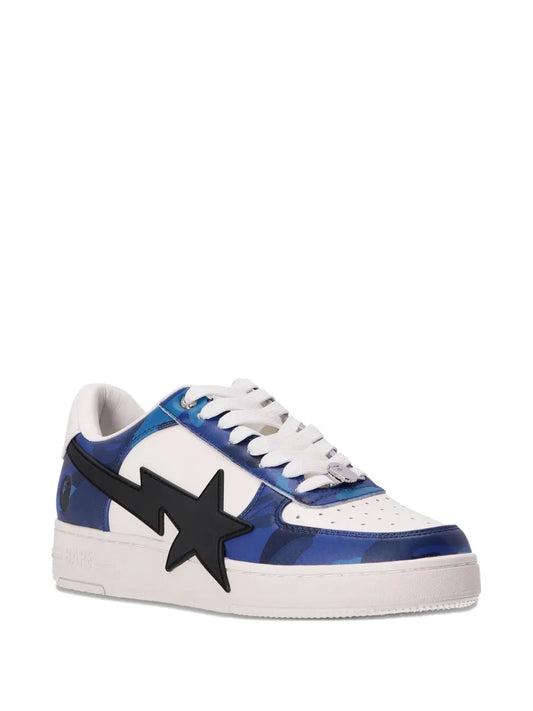 A Bathing Ape?Sta Logo-Patch Low-Top Sneakers Floriamart