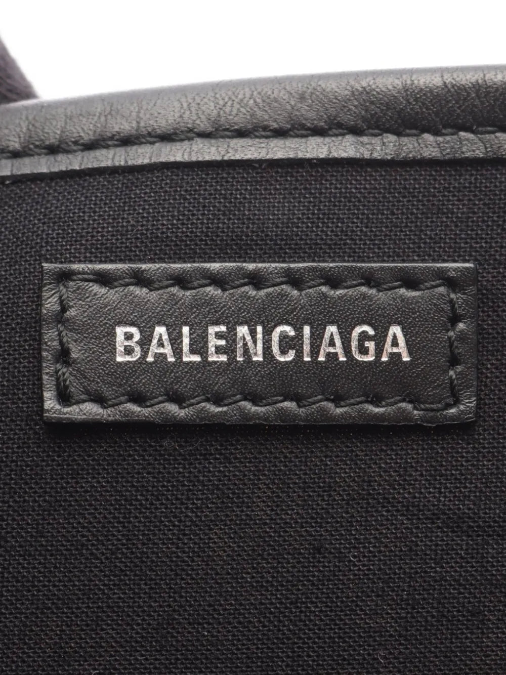 Pre-OwnedBalenciaga Pre-Owned2010s logo-print striped handbag