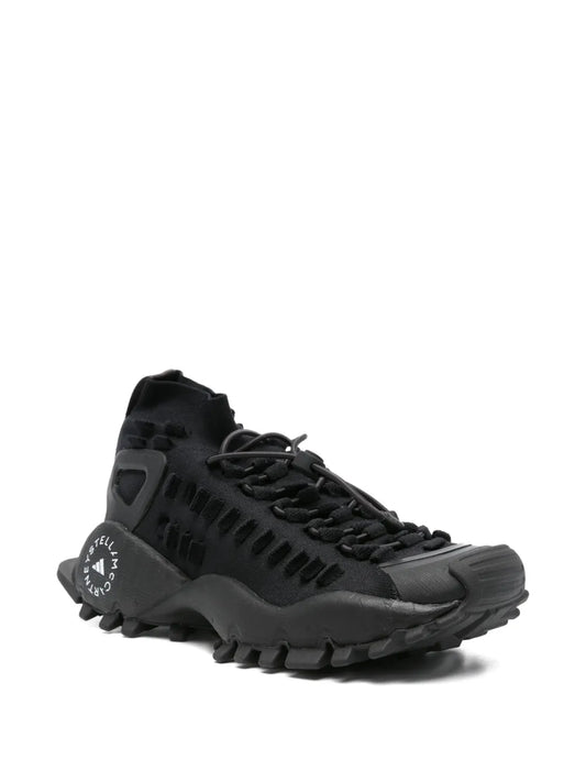 adidas By Stella Mccartney Ridged-Sole Lace-Up Sneakers Floriamart