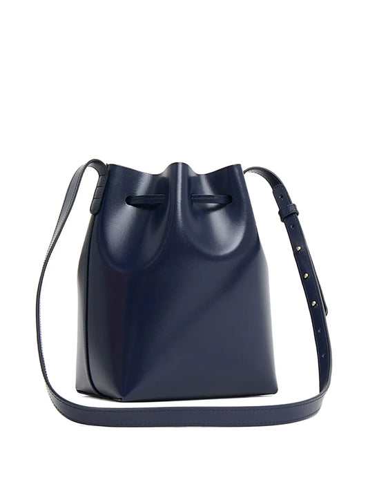Mansur Gavrielmini leather bucket bag floriamart.shop