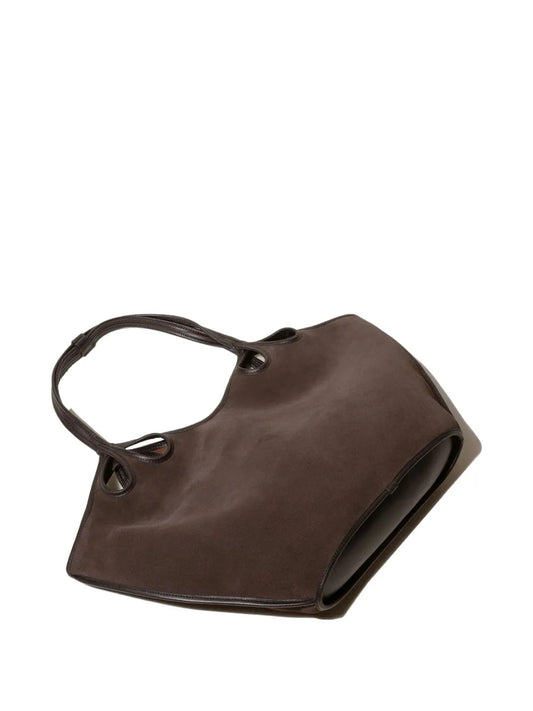 HereuEscala suede shoulder bag