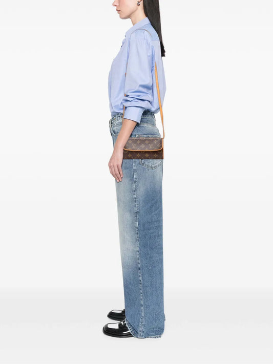 Pre-OwnedLouis Vuitton Pre-Owned2001 Monogram Pochette Twin PM crossbody bag floriamart.shop