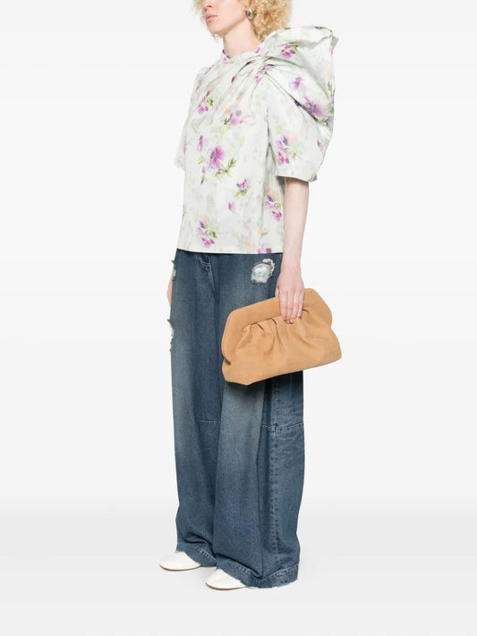 Themoiraux-suede clutch bag floriamart.shop