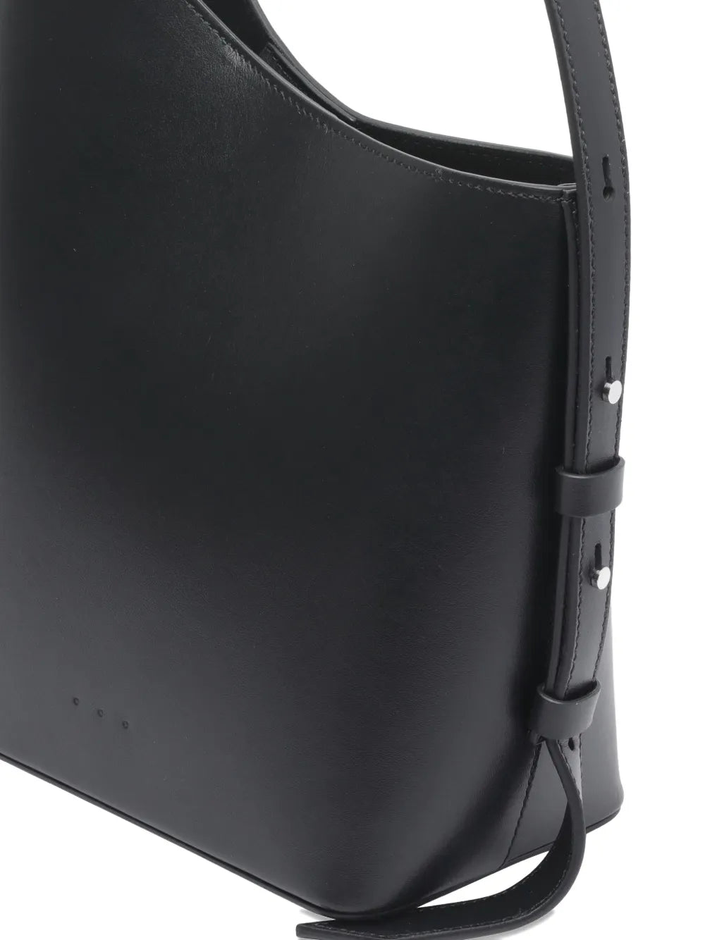 Aesther Ekmedemi-lune leather shoulder bag