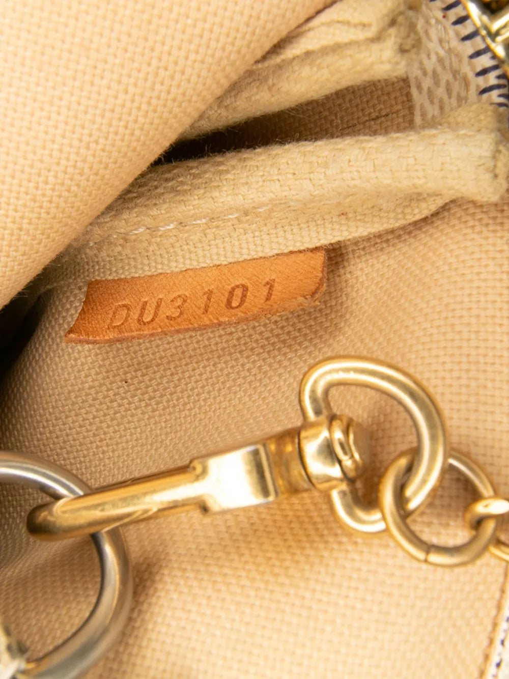 Pre-OwnedLouis Vuitton Pre-Owned2011 Damier Azur Mini Pochette Accessoires handbag