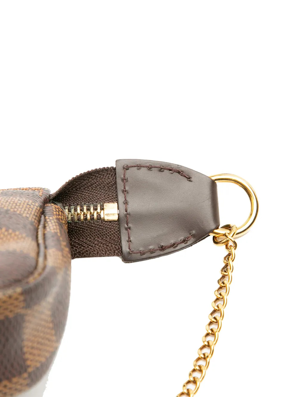 Pre-OwnedLouis Vuitton Pre-Owned2020 Damier Ebene Mini Pochette Accessoires handbag