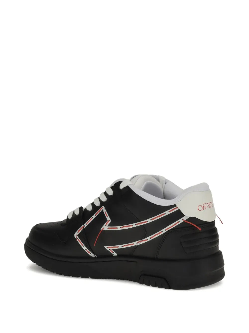 Off-White Arrow-Detail Leather Sneakers floriamart.shop
