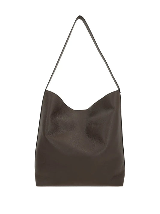 Aesther Ekmegrained leather shoulder bag
