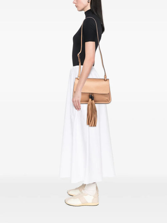 Pre-OwnedGucci Pre-Owned2000-2015 Medium Leather Bamboo Daily crossbody bag floriamart.shop
