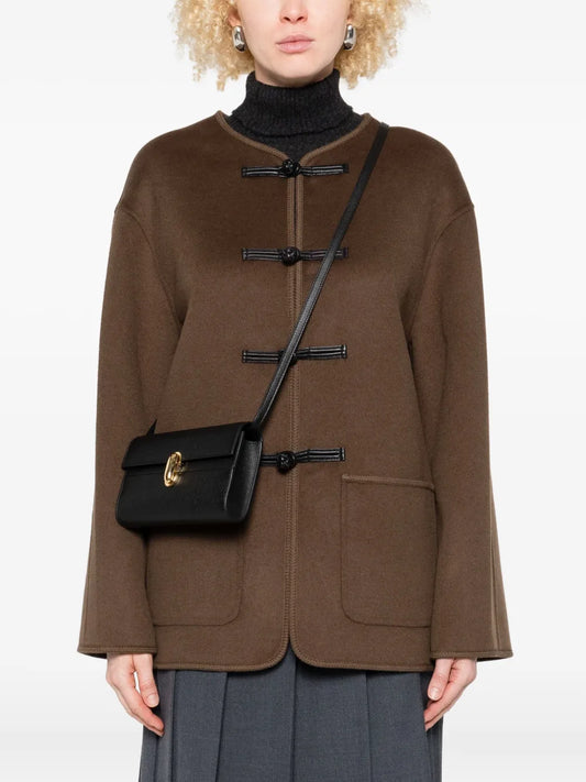 Savette Symmetry leather crossbody bag