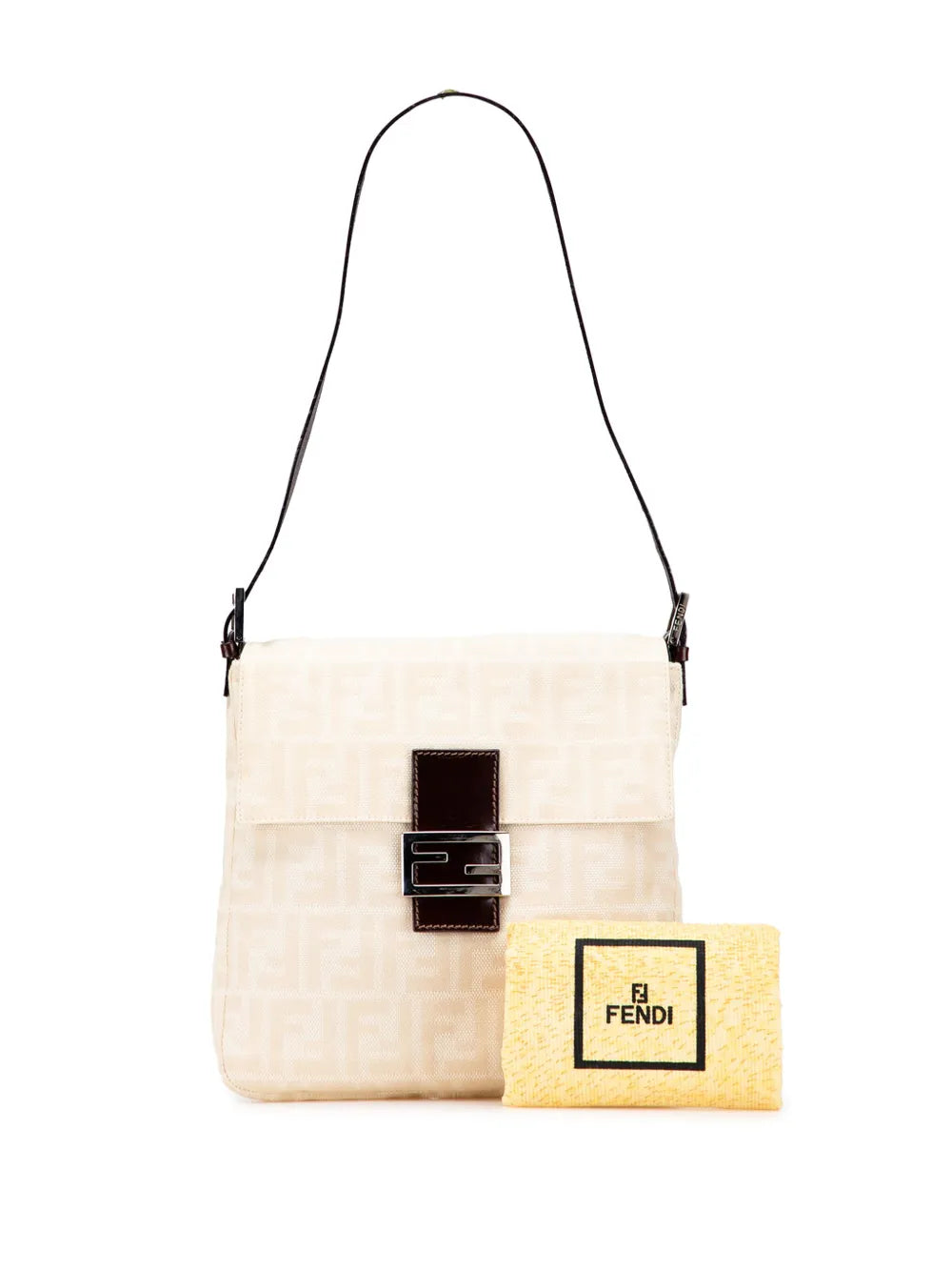 Pre-OwnedFendi Pre-Owned2000-2010 Zucca Canvas shoulder bag
