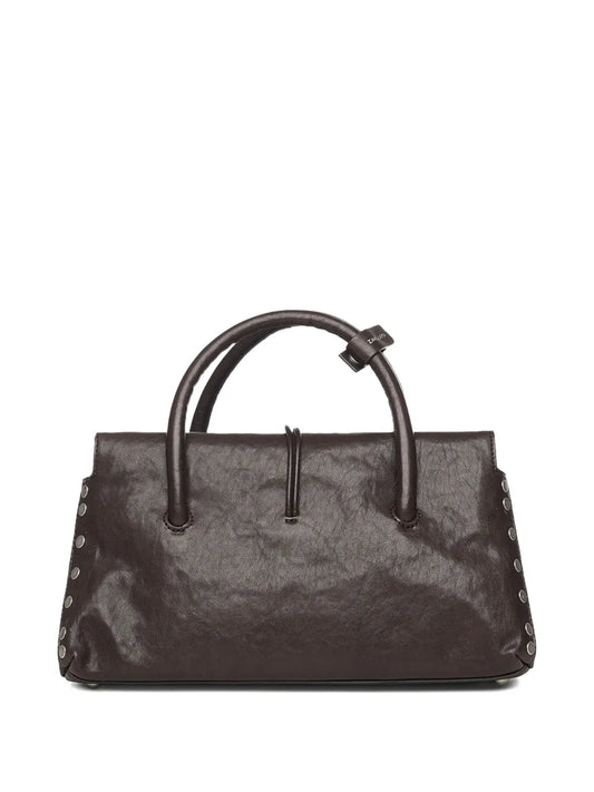 ZanellatoDOTTAstudded leather tote bag