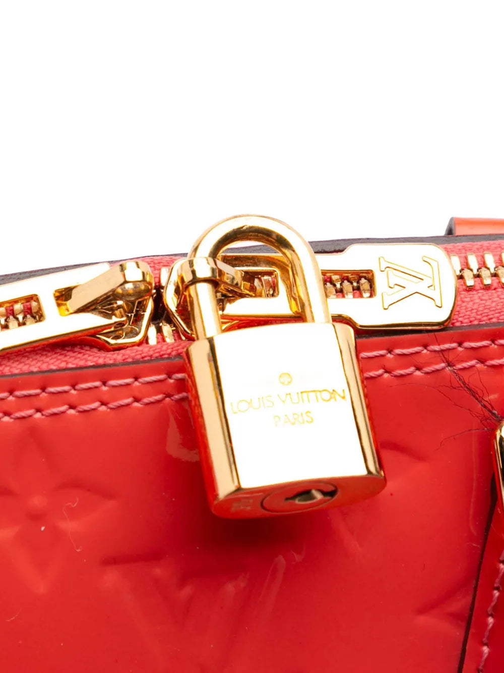 Pre-OwnedLouis Vuitton Pre-Owned2015 Monogram Vernis Alma BB satchel