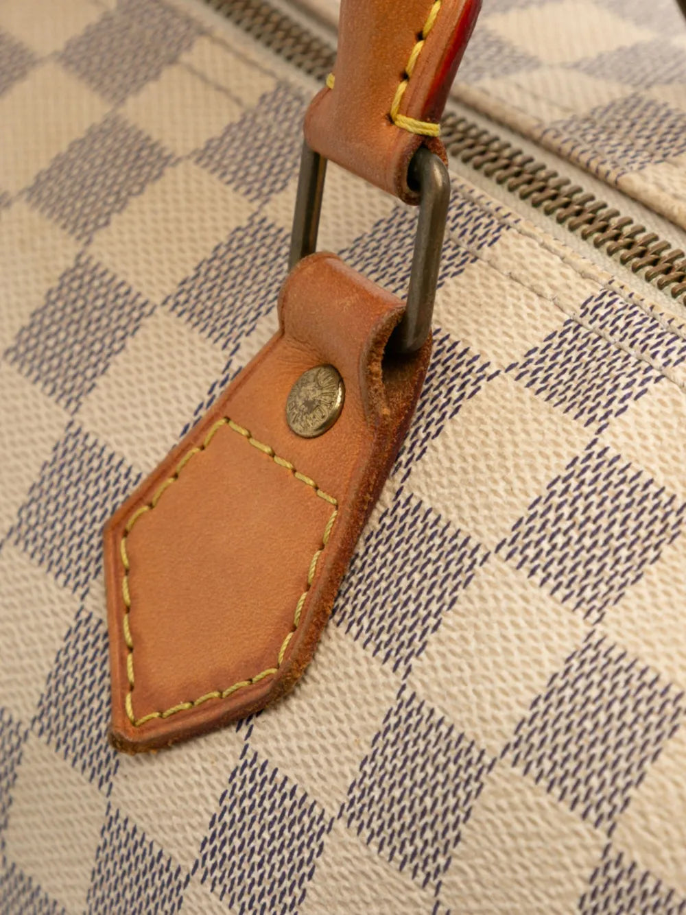 Pre-OwnedLouis Vuitton Pre-Owned2011 Damier Azur Speedy 30 boston bag