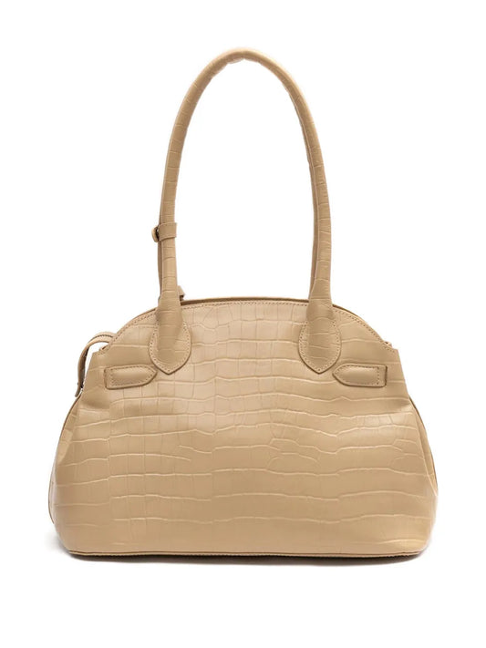 Islacroc-embossed braided shoulder bag floriamart.shop