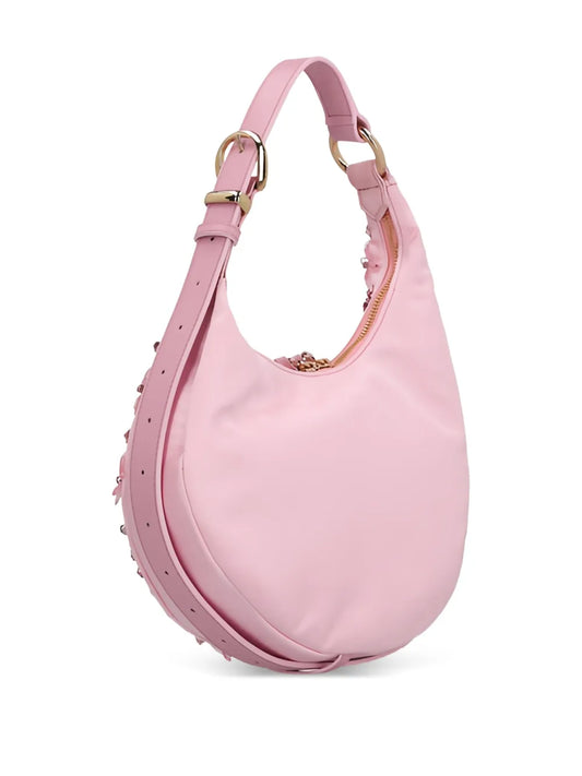 DES PHEMMESfloral-embellished shoulder bag
