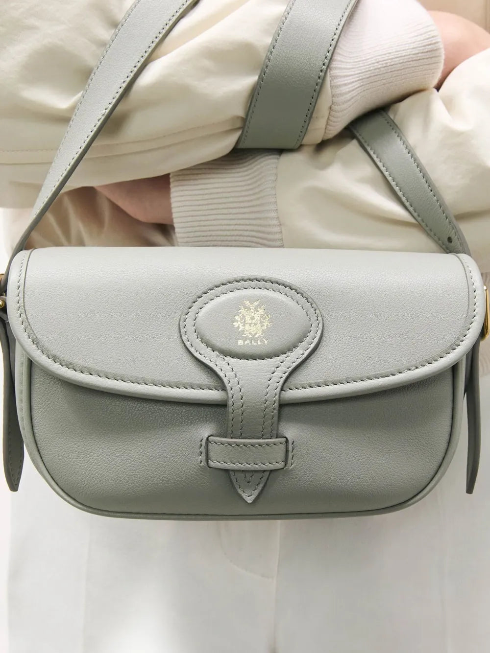 Ballymini Beckett leather shoulder bag