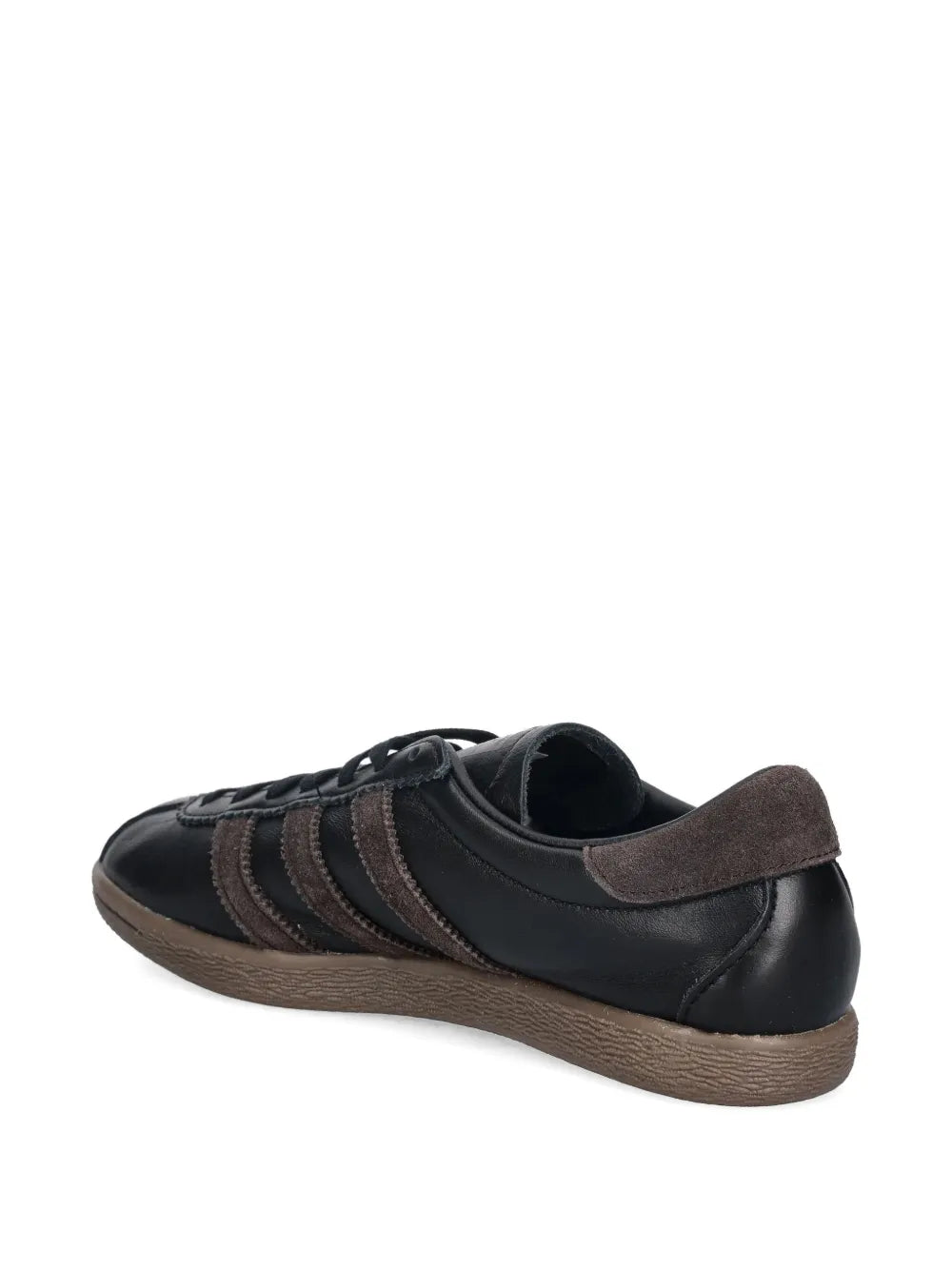 adidas Tobacco Three-Stripe Lace-Up Sneakers