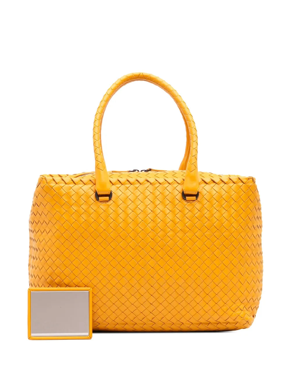 Pre-OwnedBottega Veneta Pre-Owned2012-2025 Nappa Intrecciato Brick tote bag