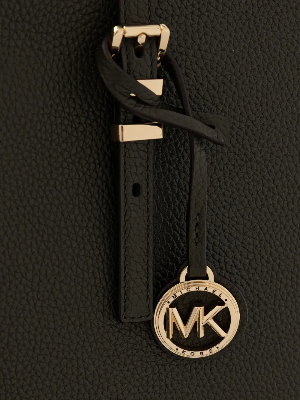 Michael Michael Korslarge Quinn grained-leather tote bag