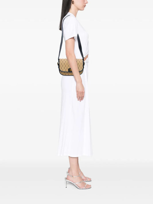 Pre-OwnedSaint Laurent Pre-Owned2019 Medium Canvas Monogram All Over crossbody bag