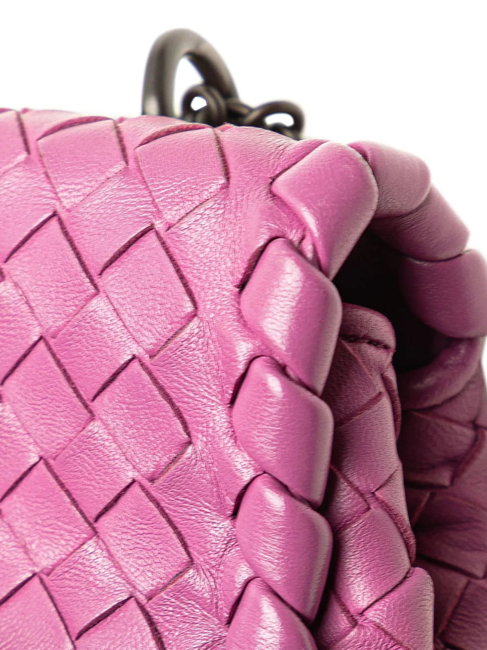 Pre-OwnedBottega Veneta Pre-Owned2012-2025 Baby Nappa Intrecciato Olimpia crossbody bag