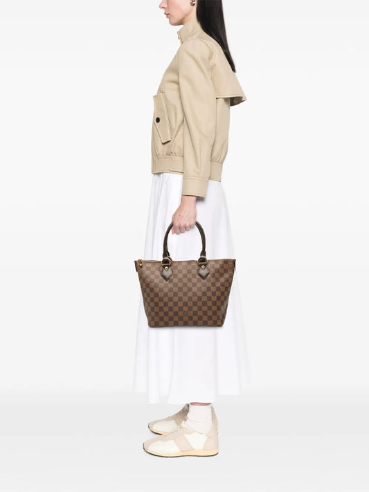Pre-OwnedLouis Vuitton Pre-Owned2010 Damier Ebene Saleya PM handbag
