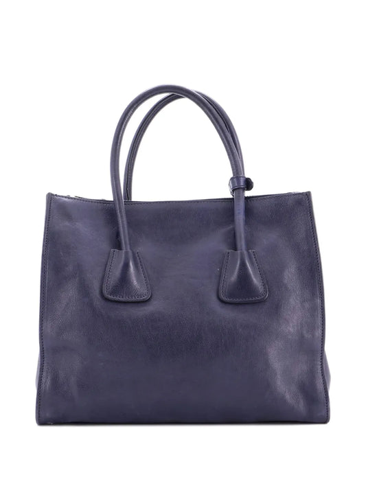 Pre-OwnedPrada Pre-OwnedTwin Pocket Convertible Leather Medium tote bag