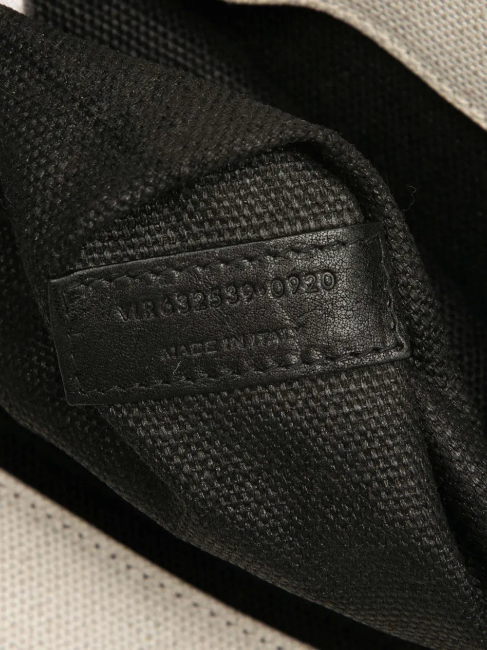Pre-OwnedSaint Laurent Pre-Owned2020 Linen Rive Gauche North South tote bag