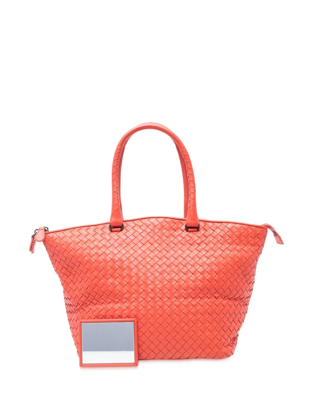 Pre-OwnedBottega Veneta Pre-Owned2010 Nappa Intrecciato Zip tote bag