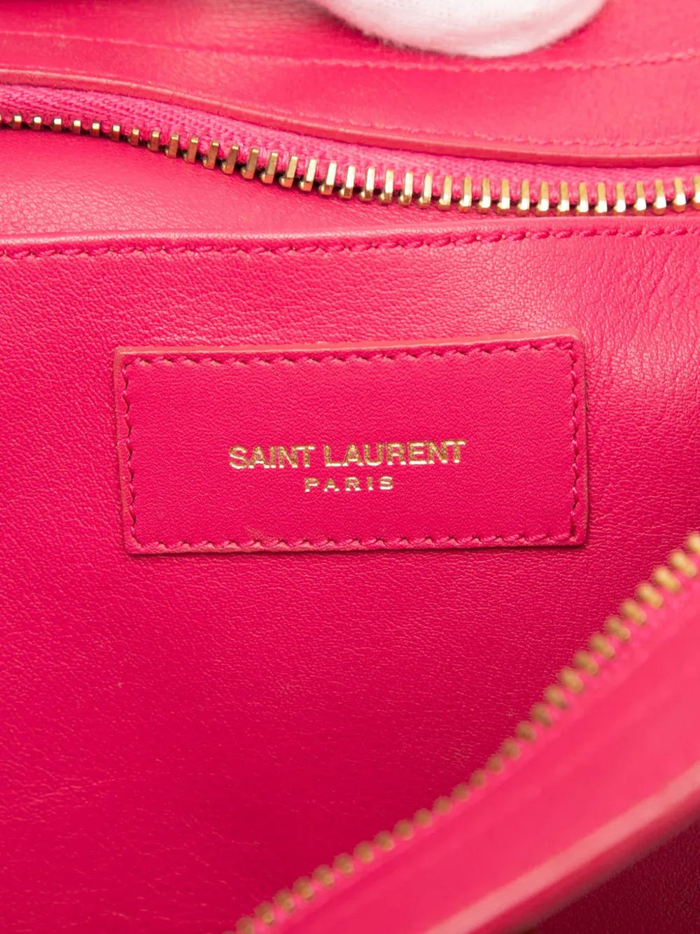 Pre-OwnedSaint Laurent Pre-Owned2013-2025 Small Calfskin Cabas Chyc satchel