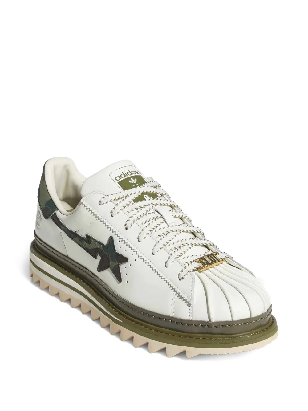 adidas Clot X Bape?Camouflage Star Low-Tops Sneakers Floriamart
