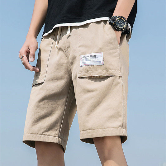 Washed Overalls Camouflage Shorts Men floriamart