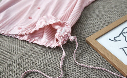 Blouses with loose stripes and raglan sleeves floriamart