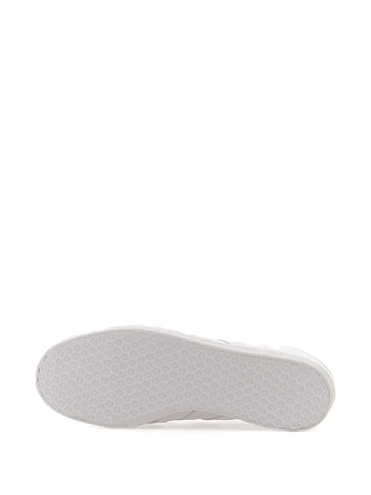 adidas Gazelle Triple White Sneakers Floriamart