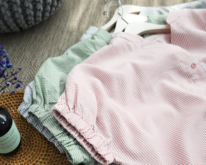 Blouses with loose stripes and raglan sleeves floriamart
