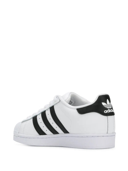 adidas Superstar White/Black/Gold Sneakers Floriamart