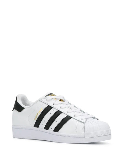 adidas Superstar White/Black/Gold Sneakers Floriamart