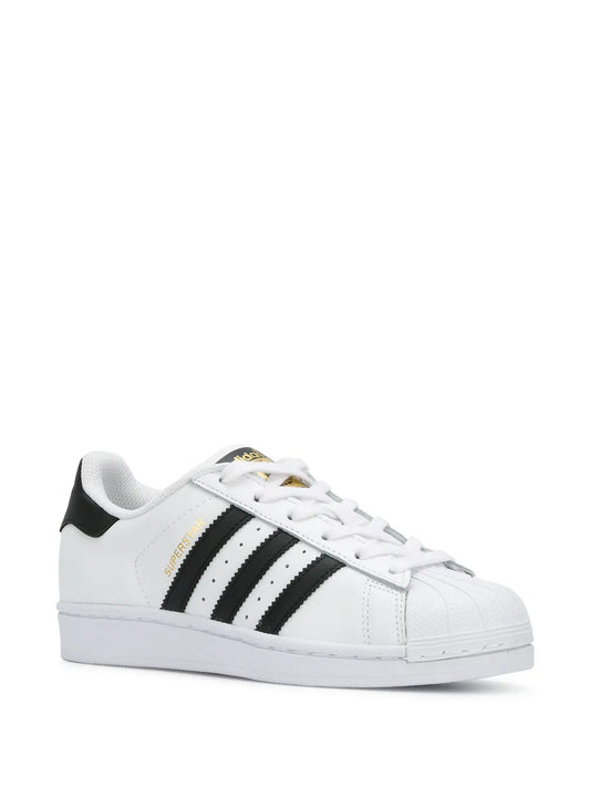 adidas Superstar White/Black/Gold Sneakers Floriamart