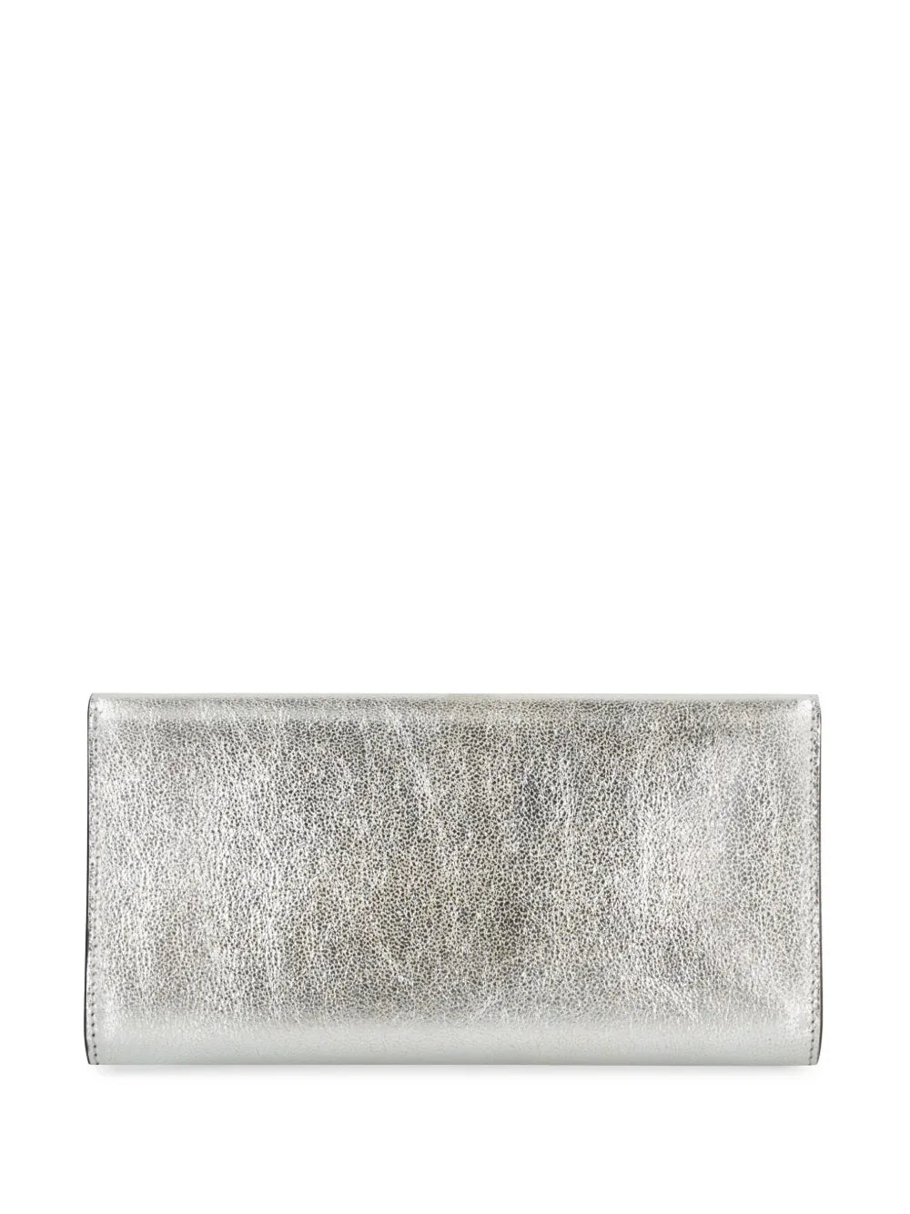 Jimmy ChooEmmie leather clutch bag
