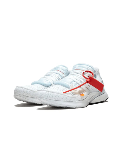 Nike X Off-White The 10: Nike Air Presto Off-White Polar Opposites White Sneakers floriamart.shop
