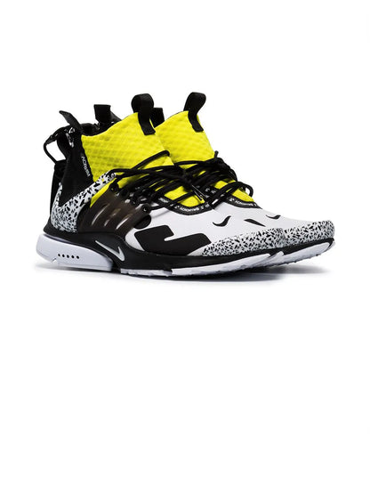 Nike X Acronym Air Presto Mid Dynamic Yellow Sneakers floriamart.shop