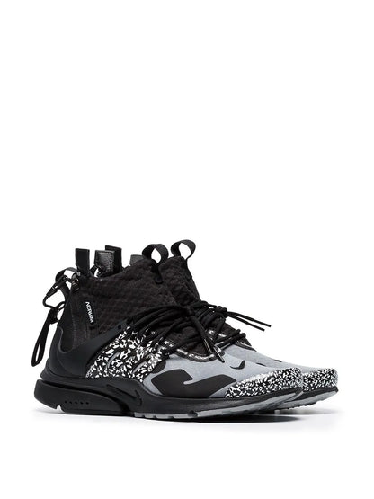 Nike X Acronym Air Presto Mid Cool Grey Sneakers floriamart.shop