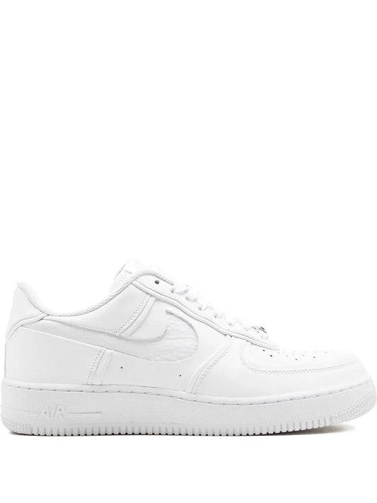 Nike X John Elliott Air Force 1 Triple White Sneakers floriamart.shop