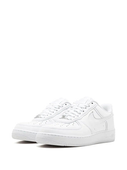 Nike X John Elliott Air Force 1 Triple White Sneakers floriamart.shop