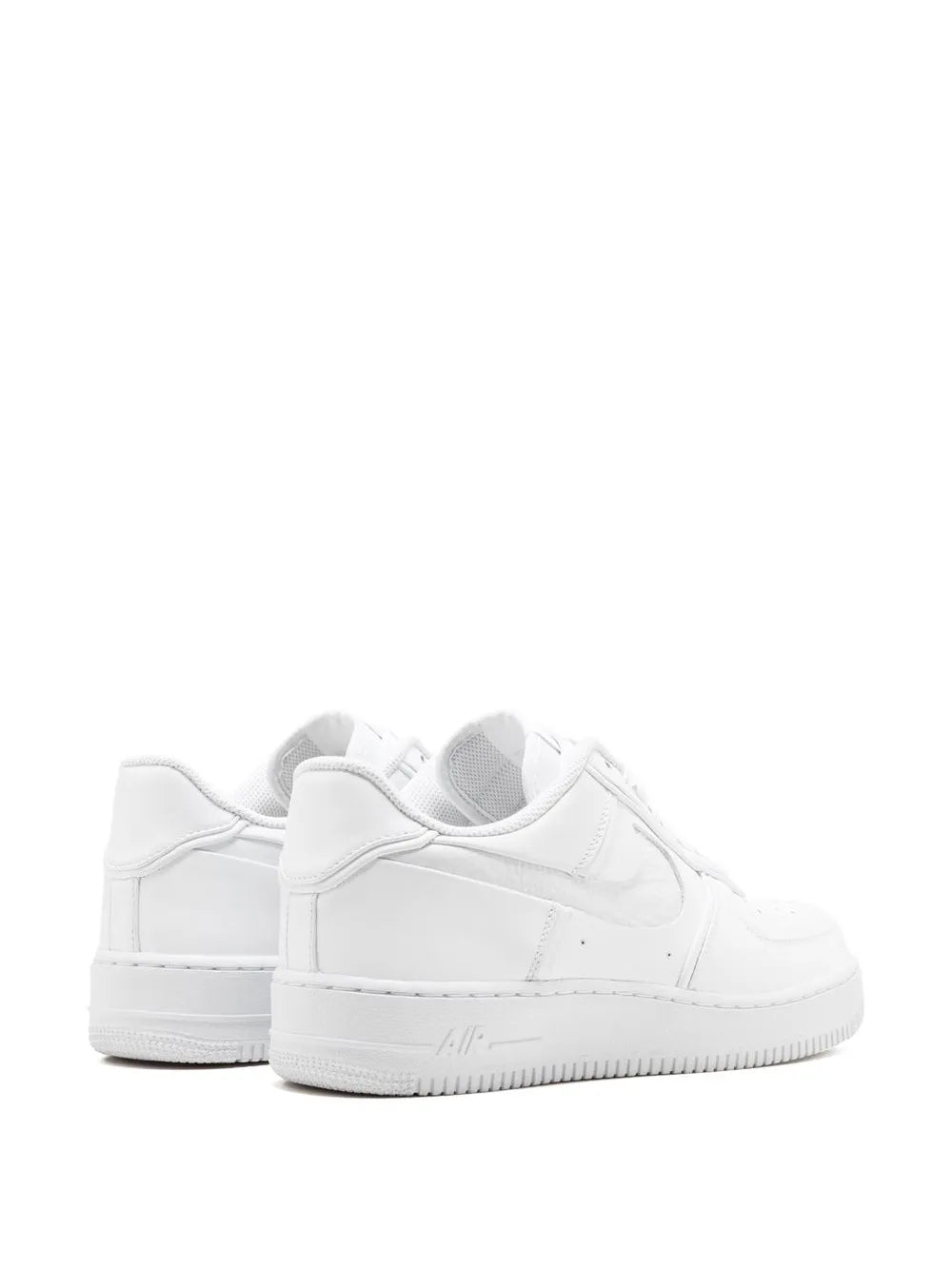 Nike X John Elliott Air Force 1 Triple White Sneakers floriamart.shop