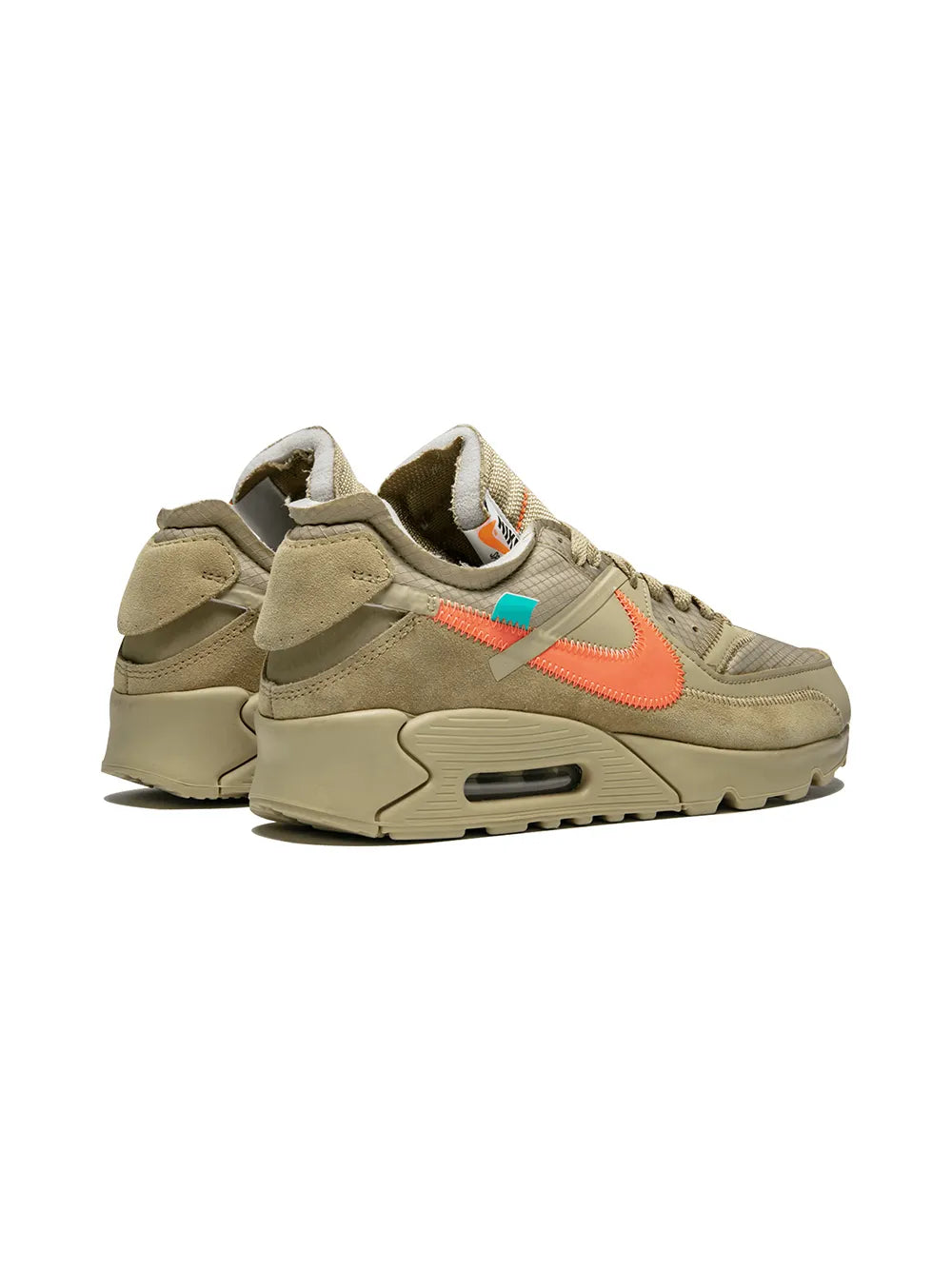 Nike X Off-White The 10: Air Max 90 Off-White/Desert Ore Sneakers floriamart.shop